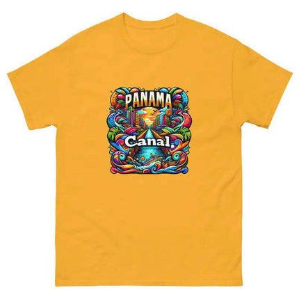Vibrant Panama Canal Design Unisex Tee - VivianFongDesignsLLC