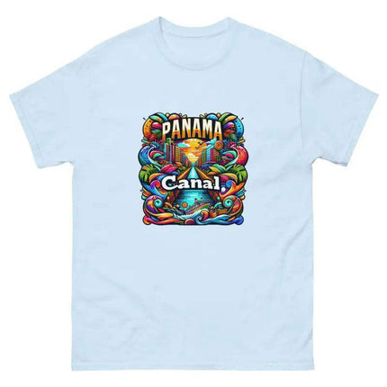 Vibrant Panama Canal Design Unisex Tee - VivianFongDesignsLLC