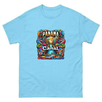 Vibrant Panama Canal Design Unisex Tee - VivianFongDesignsLLC