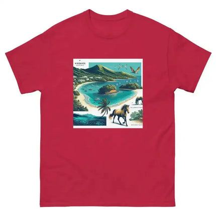 Vieques Unisex Classic Cotton Tee - VivianFongDesignsLLC