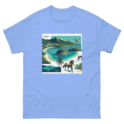 Vieques Unisex Classic Cotton Tee - VivianFongDesignsLLC