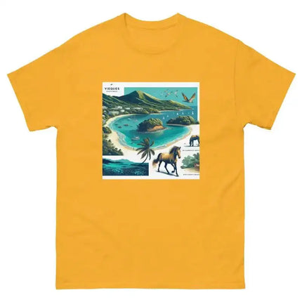Vieques Unisex Classic Cotton Tee - VivianFongDesignsLLC