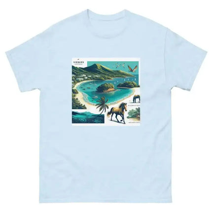 Vieques Unisex Classic Cotton Tee - VivianFongDesignsLLC