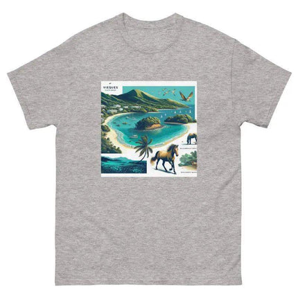 Vieques Unisex Classic Cotton Tee - VivianFongDesignsLLC